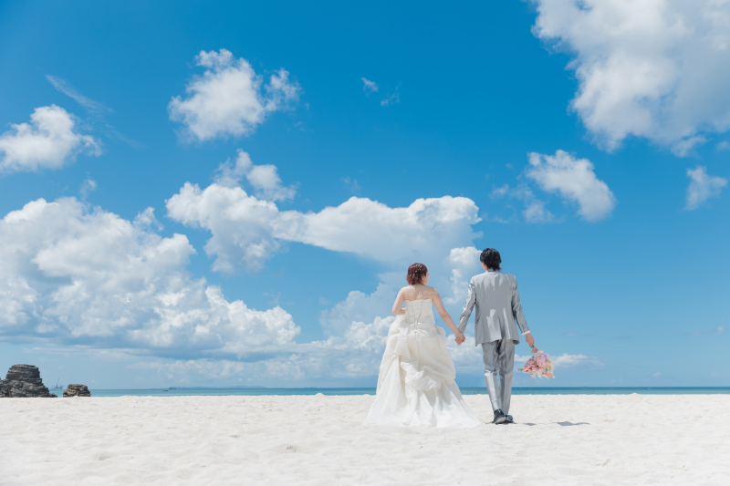 データ200カット！　気軽に撮影できるビーチフォトプラン