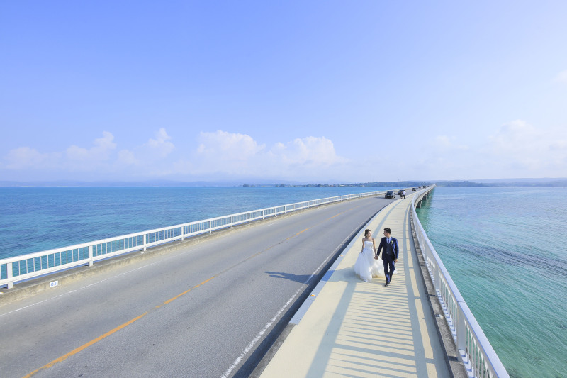 【262,680円】古字利島周遊フォト♢本島スポットを満喫♢全長2kmの橋からの景色は◎写真データとアルバム付き