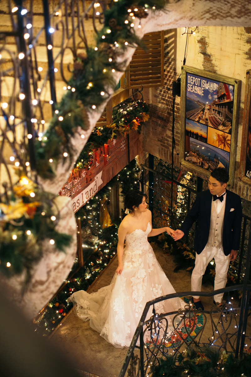 【43,780円】黄昏ドラマティックなアメリカンヴィレッジ撮影♢イルミネーション輝く街並みフォト必見！