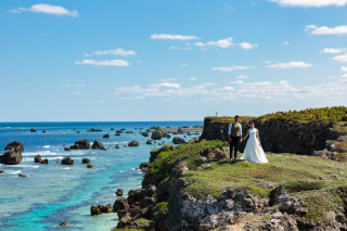 絶景間違いなし!宮古島内屈指の岬での撮影+宮古ブルーが広がる大自然ビーチでの撮影♪