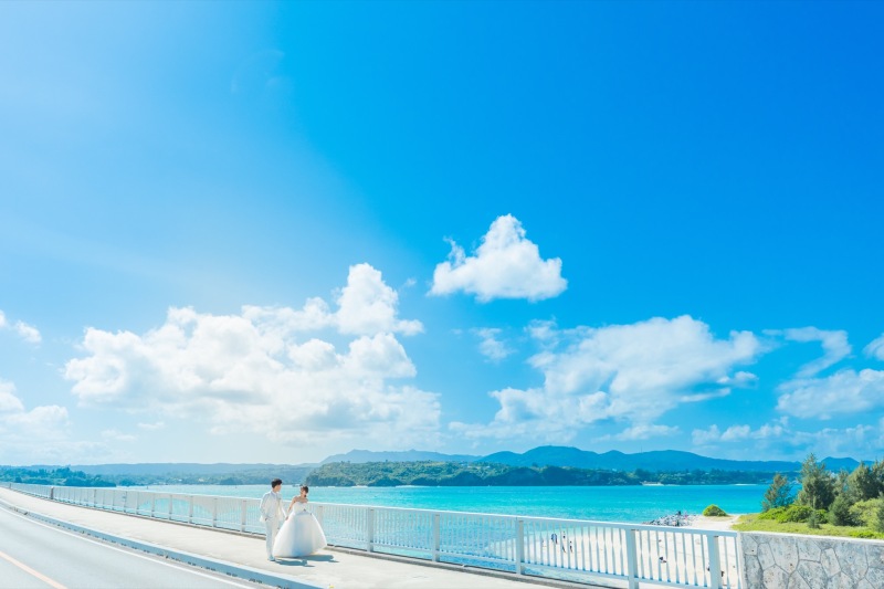 【262,680円】古字利島周遊フォト♢本島スポットを満喫♢全長2kmの橋からの景色は◎写真データとアルバム付き