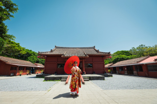 琉球王朝時代を感じられる♪　 特典情報（和洋台紙2面一冊付き！）