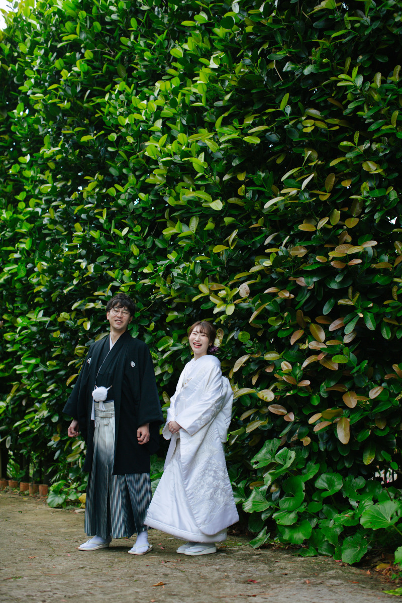 【200,530円】琉球村♢写真データ250カット以上♢衣装・ヘアメイク・アクセサリー・ブーケ・靴も含む