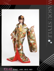 CU-42　金の格子・水無月・橙の花　草薙店