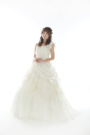 W-59 ワンショルダー・裾レース　