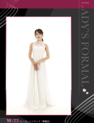 W−22 レース・ハイネック