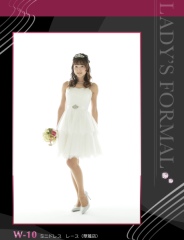 W-10　ミニドレス　レース