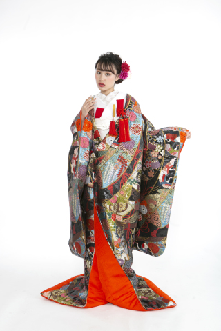 CU-1 黒のしめ柄