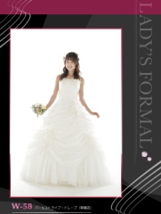 W-58 パールストライプ・ドレープ　