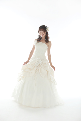 W-8 白バラ・ドレープ