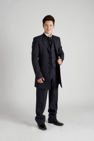 TC-01 紺色　ダブルボタンベスト（草薙店）