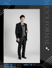 TB−11/12/13 黒レース　ストライプベスト（草薙店）