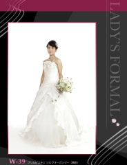 W-39 フリルビスチェ　シルクオーガンジー