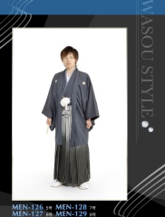 MEN-126〜　薄ブルーグレー