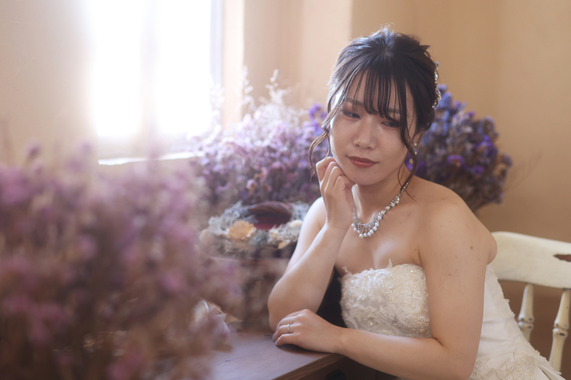 新婦様のソロカット