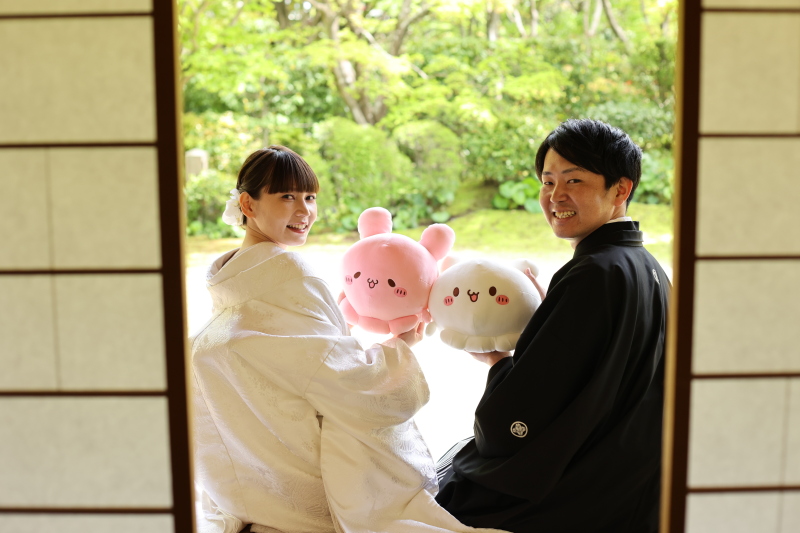 ぬいぐるみと一緒に