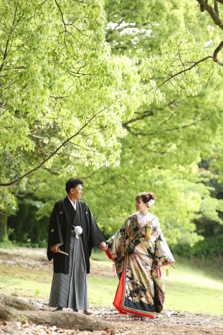 洋装スタジオ撮影＋和装ロケーション撮影！