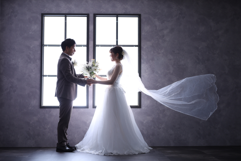 洋装スタジオ撮影