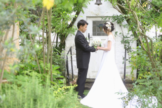挙式風の撮影プランです