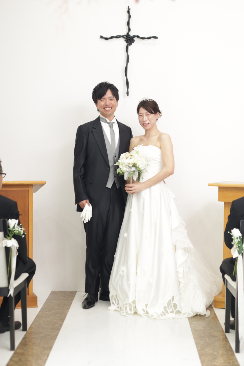 チャペルスタジオでフォーマルに