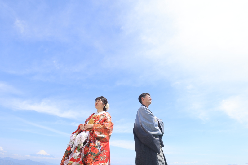 青い空