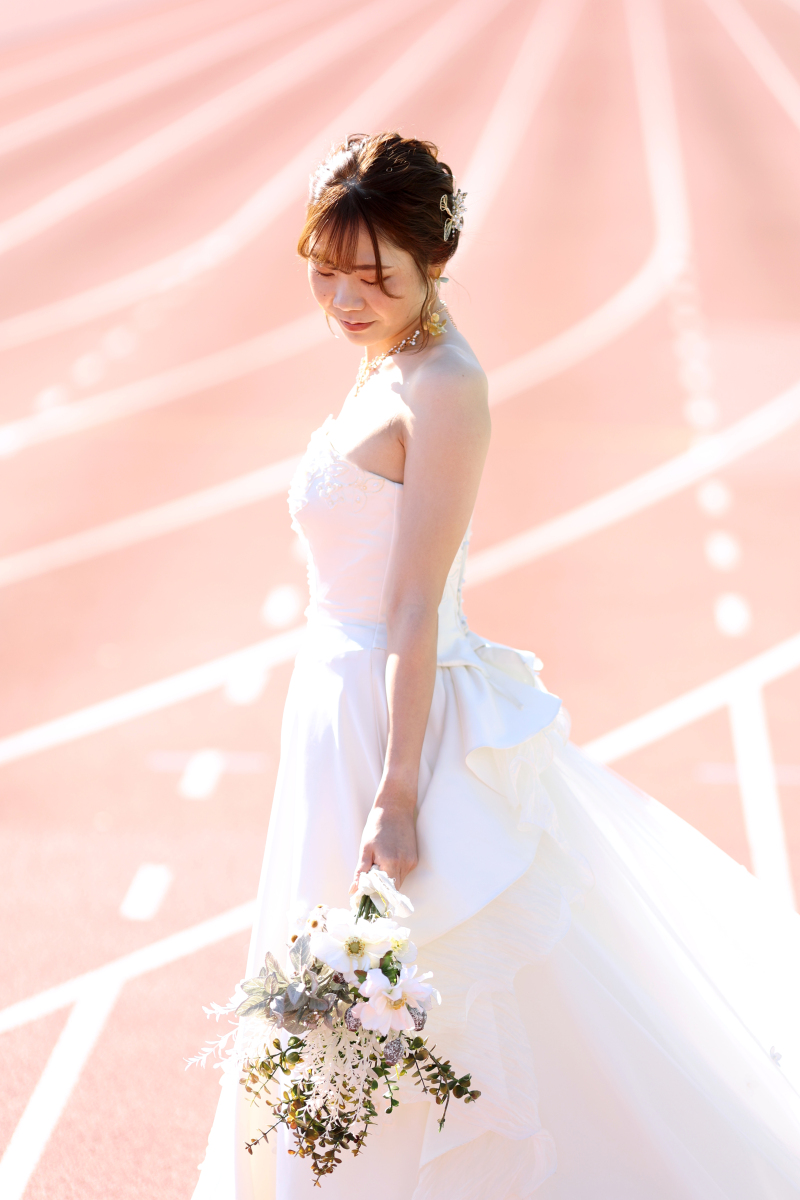 新婦様のソロショット！