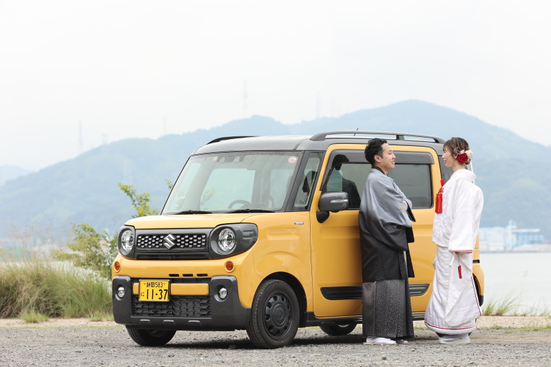 愛車と