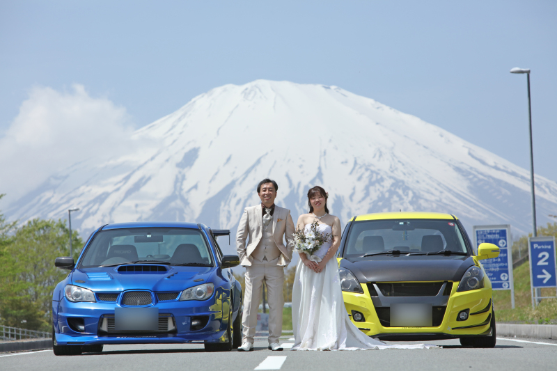 なんと!富士山が見えました