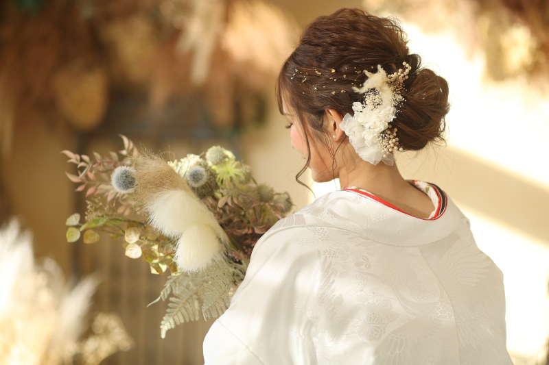 南店のドライフラワーの部屋が気に入りました