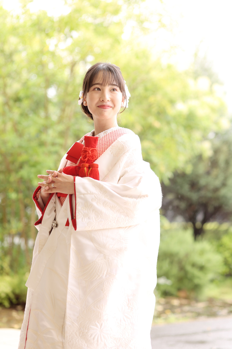 色掛下で華やかさをプラス