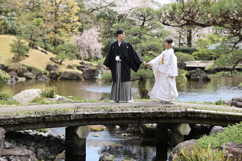 Kスタジオ 草薙店_庭園で撮影できる