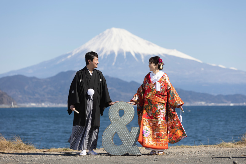 世界遺産・三保と海から望む富士山と撮影ができるロケ【通年】（通常プラン）