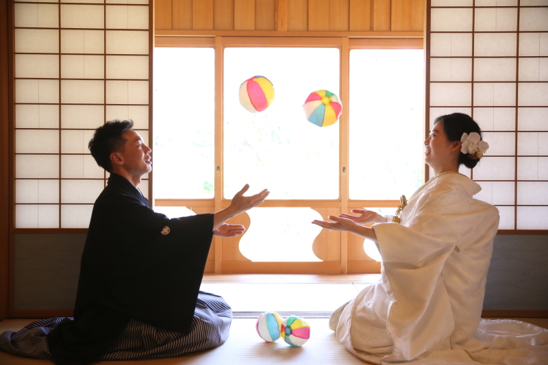 紅葉山庭園（庭園とお茶室での撮影）※紅葉が素敵な庭園です　【通年】（通常プラン）