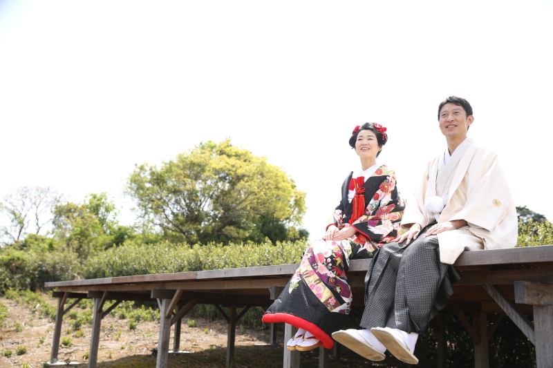 全景の茶の間（日本平から望む富士山と茶畑）　【通年】（通常プラン）