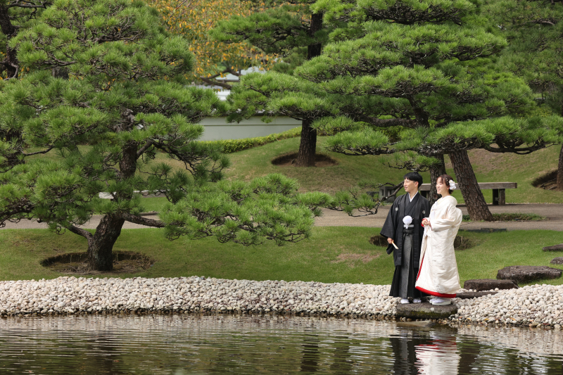 紅葉山庭園（庭園とお茶室での撮影）※紅葉が素敵な庭園です　【通年】（通常プラン）