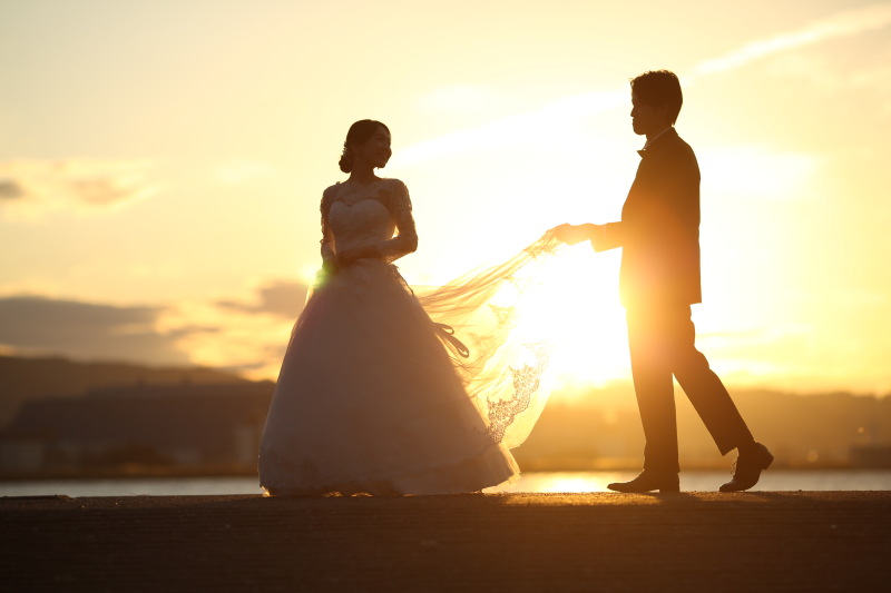 夕陽のロケーション　〜ドラマチックな撮影（冬季限定）（通常プラン）