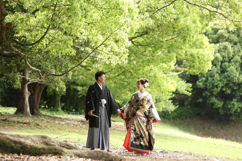 『洋装和装どちらかの衣裳でロケーション・どちらかの衣裳でスタジオ撮影（同日に撮影）』充実プラン！【通年】（通常プラン）