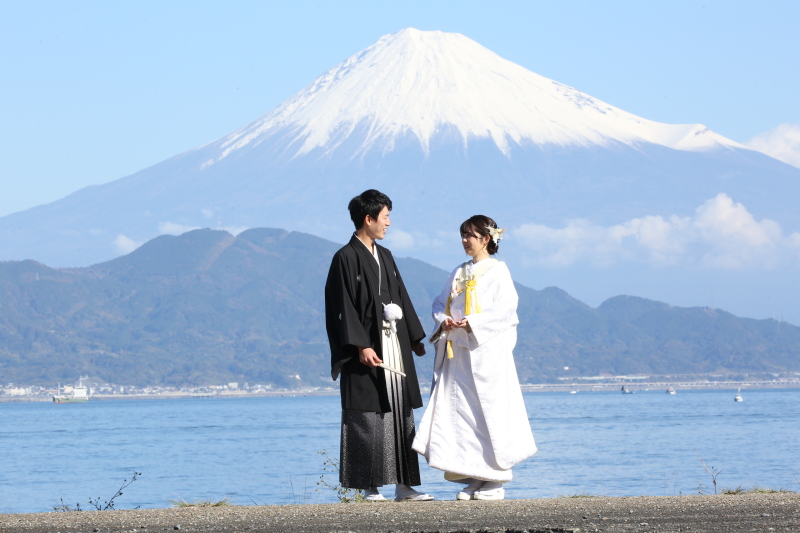 世界遺産・三保と海から望む富士山と撮影ができるロケ【通年】（通常プラン）