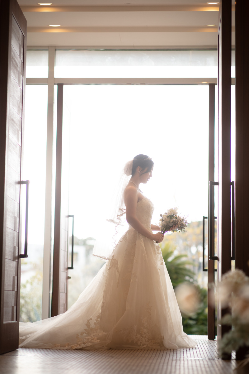 結婚式場チャペルロケーション撮影