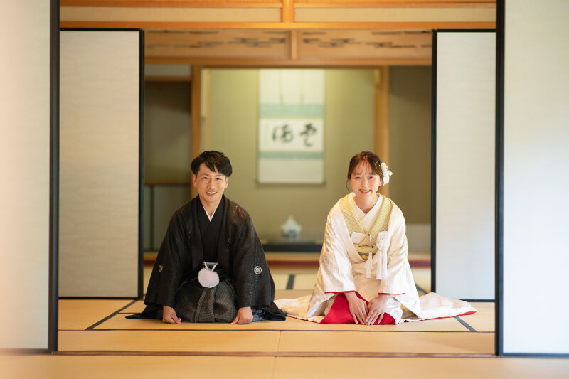 紅葉山庭園（庭園とお茶室での撮影）※紅葉が素敵な庭園です　【通年】（通常プラン）