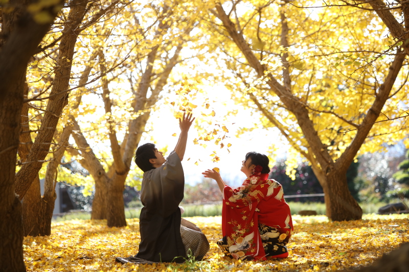 【紅葉ロケーション撮影】通常148,500円→平日25％OFF110,000円　※土日祝日撮影の場合は10％OFF