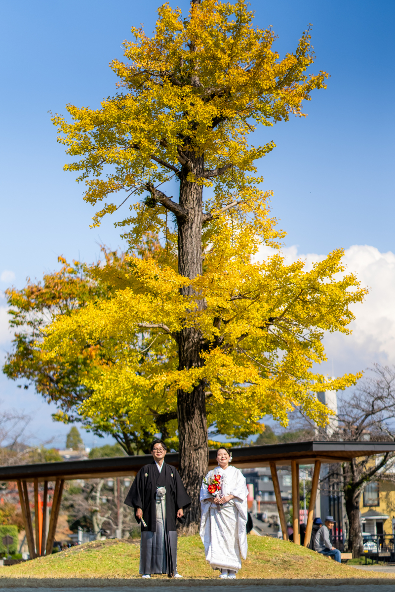 神社の紅葉