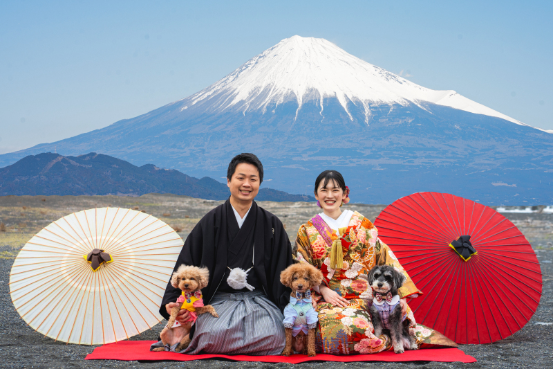富士山との撮影