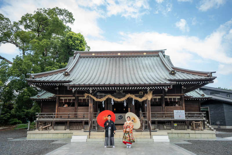 夏の神社ロケ【焼津神社】