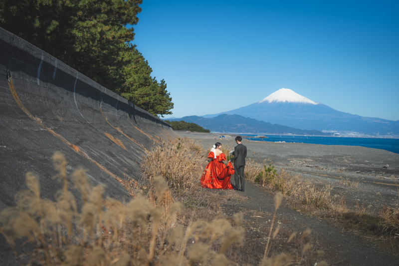 富士山ロケ　三保