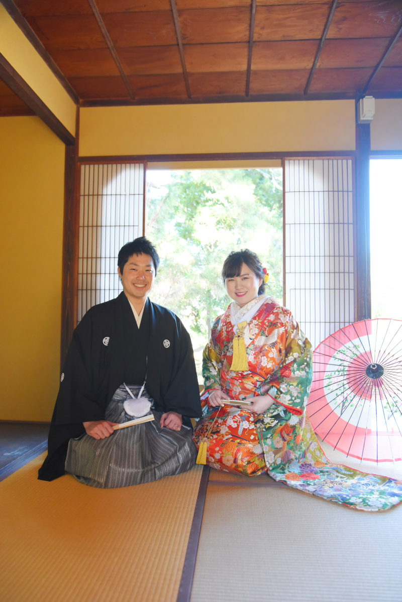 日本庭園で追加撮影・ロケ撮中01