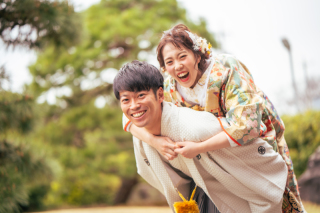 お二人らしさが際立つ！ロケーション撮影