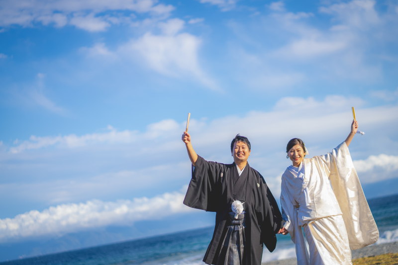 青い海と空