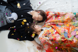 和装スタジオ後日ロケーションも行いました！