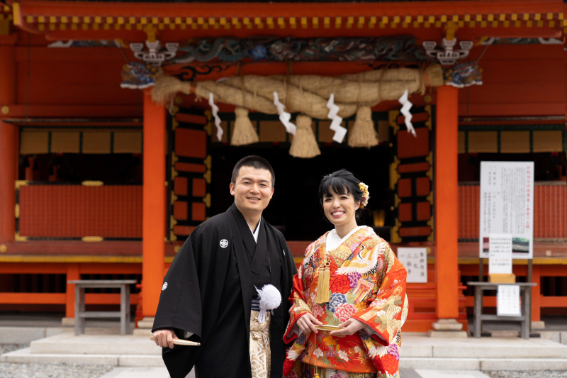 和装ロケーションBコース 神社様撮影!